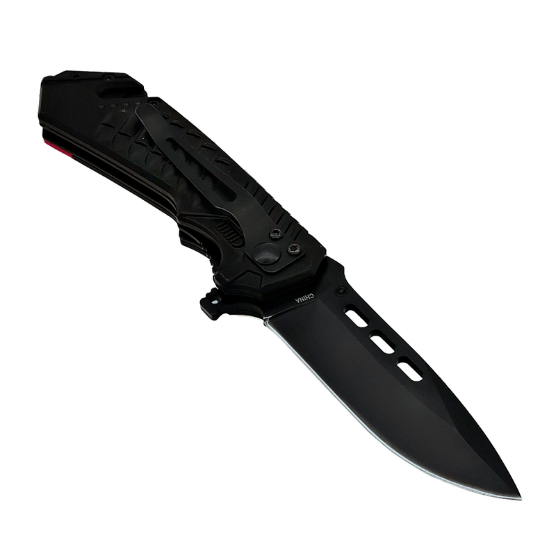 ALBATROSS FK029RD 8" Tactical Knife EDC Spring Assisted Opening
